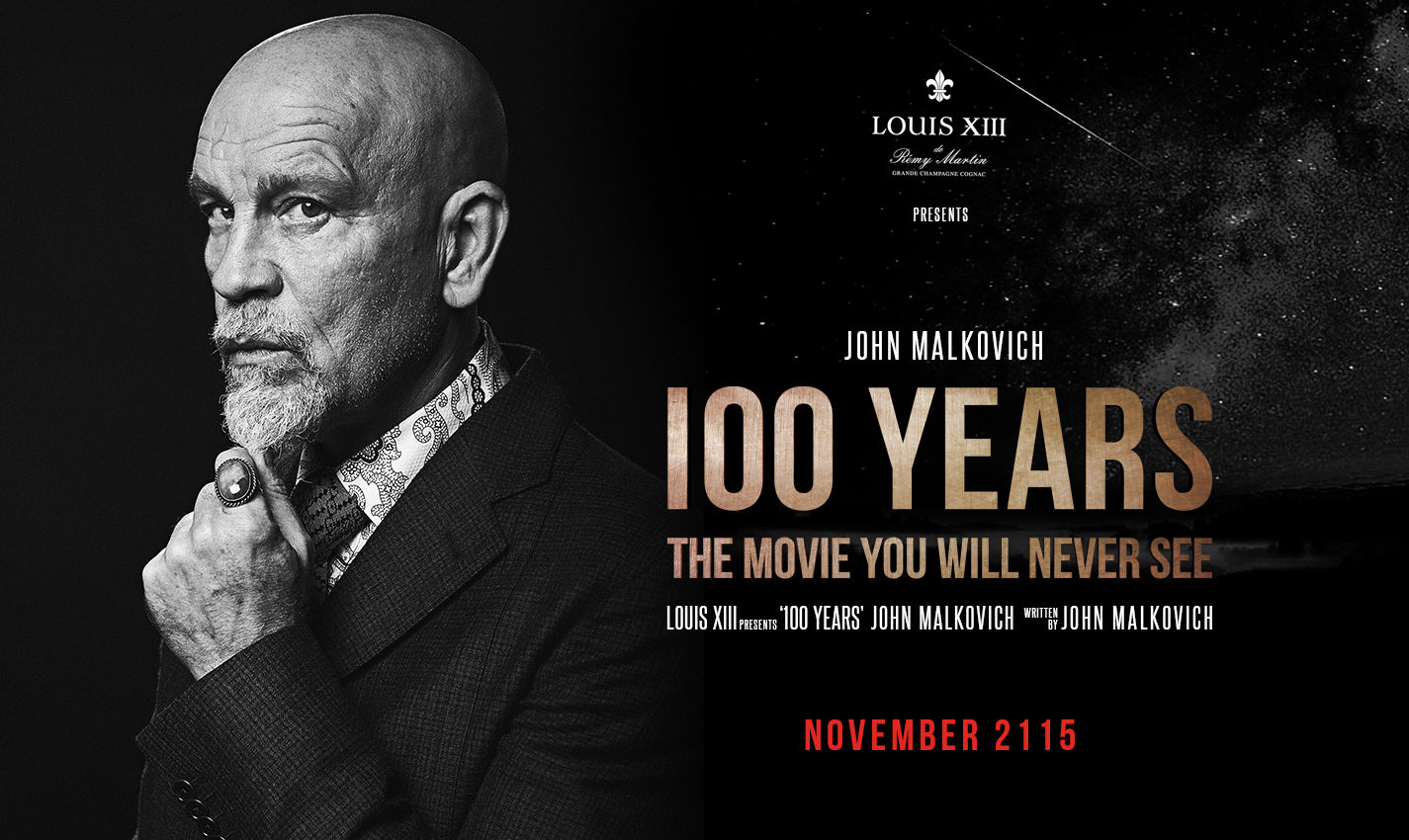 Le film que vous ne verrez jamais John Malkovich joue dans un film qui sortira en 2115